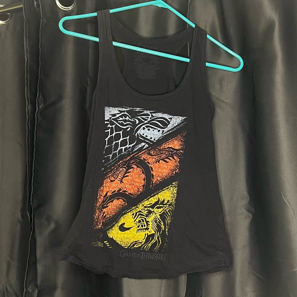 Game of thrones racer back tank top